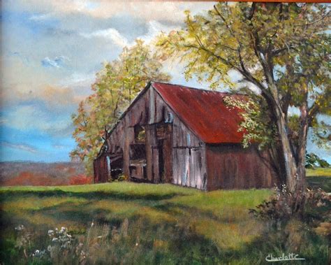 Old Barn | Painting I want to do | Pinterest Farmhouse Paintings, Farm Paintings, Watercolor ...