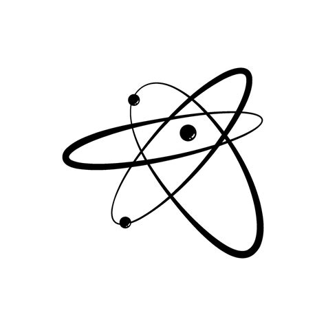 electron atom orbit cartoon vector illustration 32829493 Vector Art at Vecteezy