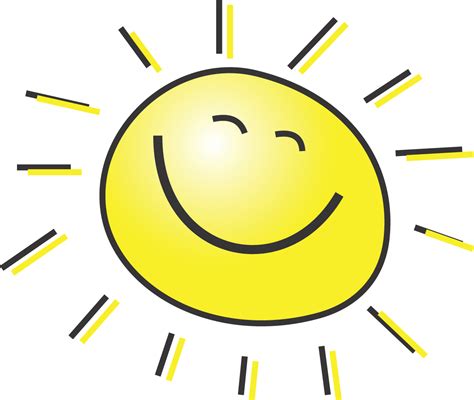 Smiley Face Sun - ClipArt Best