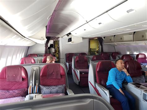 Airline Review: Qatar Airways – Business Class (Boeing 777-300 with Lie Flat Seats ...