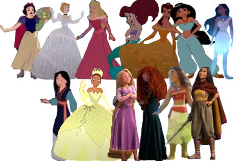 Disney Princess Franchise Characters Group 1 by PrincessAmulet16 on DeviantArt