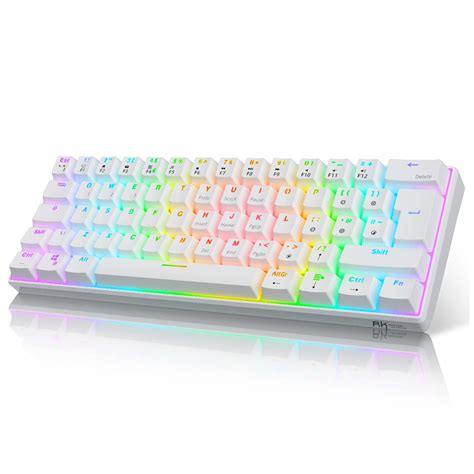 Buy RK ROYAL KLUDGE RK61 Wireless Mechanical Keyboard, Hot Swappable Triple Mode 2.4Ghz/BT5.0 ...