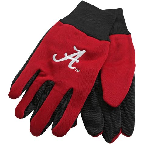 Alabama Crimson Tide Work Gloves - Crimson - Unique Alabama Stuff