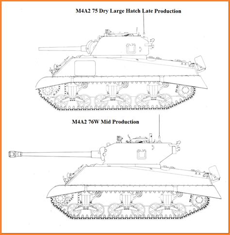 The Sherman M4A2 Medium Tank: Major Sherman Model rarely used by the US Army. | The Sherman Tank ...