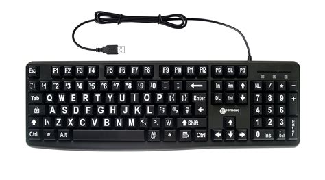 Standard KEYBOARD - Black - Geemarc UK