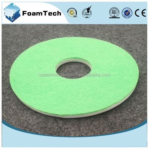 9~17'' Melamine Foam Round Cleaning Pads For Floor Cleaning Machine - Buy Sponges & Scouring ...