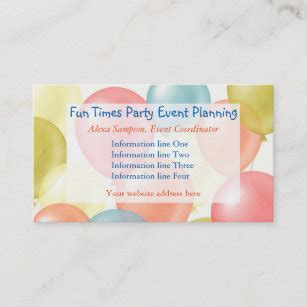 Balloon Business Cards & Profile Cards | Zazzle CA