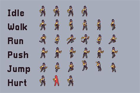 Game Sprites Pixel