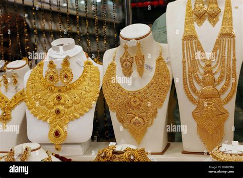 Gold necklace dubai hi-res stock photography and images - Alamy