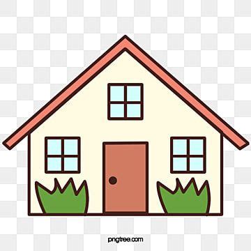 Cartoon House Clipart PNG Images, Cartoon House, House Clipart, Cartoon Vector, House Vector PNG ...