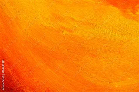 Painted Color Background, Abstract Orange Paint Texture Stock Photo | Adobe Stock