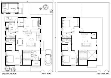 4 Bedroom House Plans - Houzone