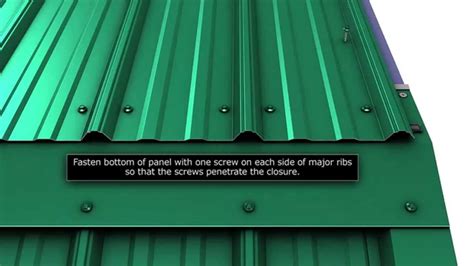 How to install metal roof transition trim for union s masterrib panel – Artofit