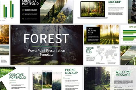 Forest- PowerPoint Template - Graphicfy