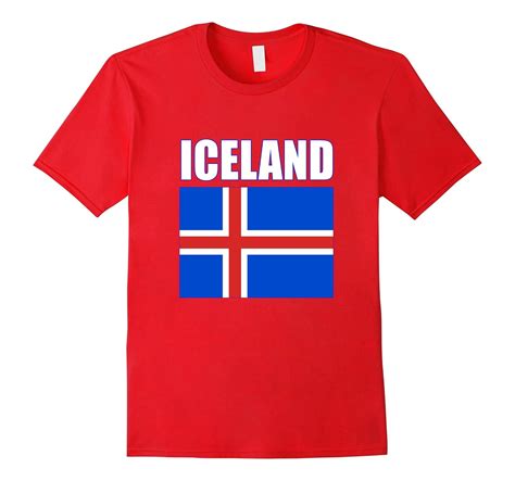 Iceland Football Soccer 2016 Icelandic Team T-shirt-Art – Artvinatee