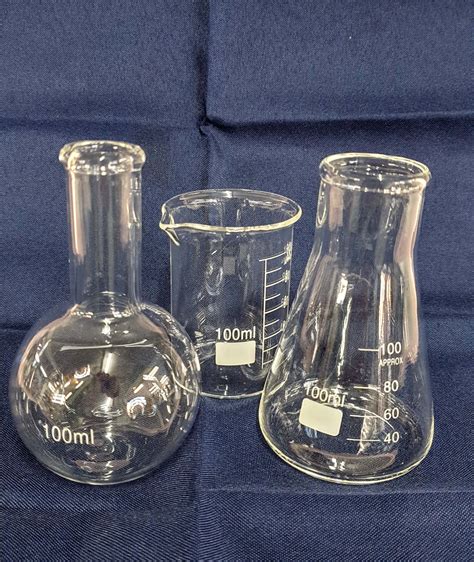 Glass Beaker Vase Sets Small and Large | Covers for Flowers