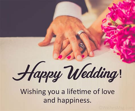 100+ Wedding Wishes For Friend - Marriage Wishes | WishesMsg