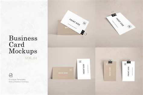 Business Card Mockups Vol.4