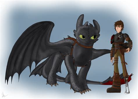 HTTYD 2 Hiccup and Toothless by Maygirl96 on DeviantArt