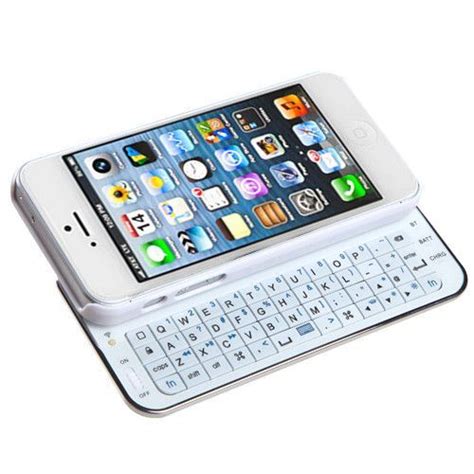 Back-light Slide-Out Bluetooth Keyboard Case for iPhone 5/5S | Bluetooth keyboard case, Keyboard ...