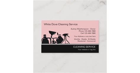 Modern Cleaning Business Cards | Zazzle.ca