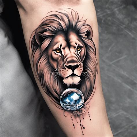 96 Lion Tattoo Ideas Created With Ai | artAIstry