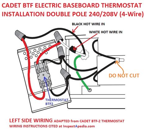 Electric Baseboard Heater Thermostat Wiring Diagrams