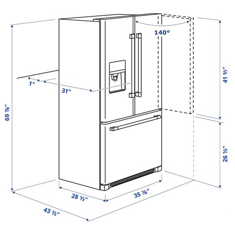 Standard Fridge Depth | tunersread.com