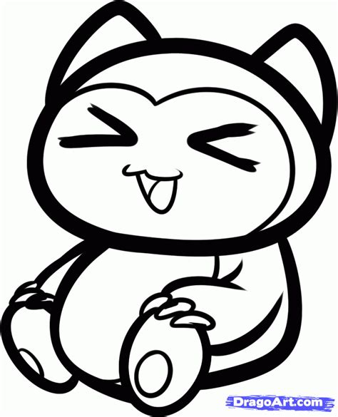 How To Draw Chibi Snorlax Pokemon Step By Sketch Coloring Page Chibi Pokemon, Snorlax Pokemon ...