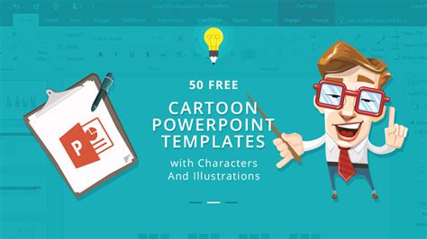 50 Free Cartoon PowerPoint Templates with Characters & Illustrations