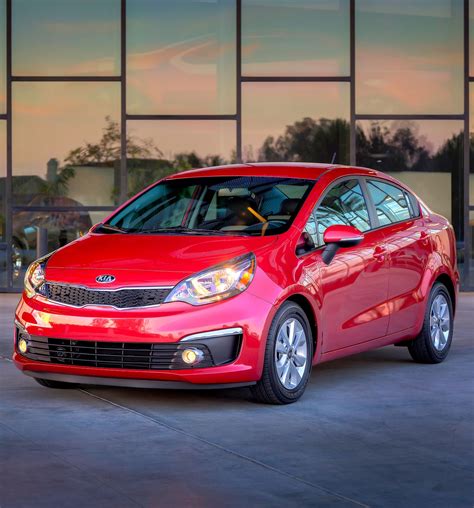 With two new available colors and an array of new features, the new 2016 Kia Rio sedan is ...