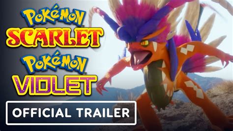 Pokemon Scarlet & Pokemon Violet – Official Trailer – MastersInGaming.com