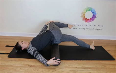 Open Up Your Hips and Low Back with this Foam Roller Hip Flexor Stretch - Custom Pilates and Yoga