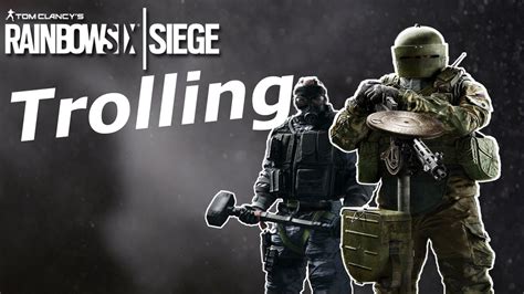 Trolling In Rainbow Six Siege - YouTube