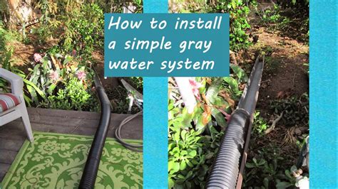 Studio, Garden & Bungalow: How to Install a Simple Gray Water System