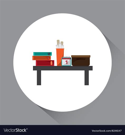 Office icon design Royalty Free Vector Image - VectorStock