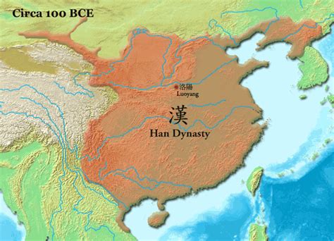 File:Han Dynasty 100 BCE (Chinese).png - Wikimedia Commons