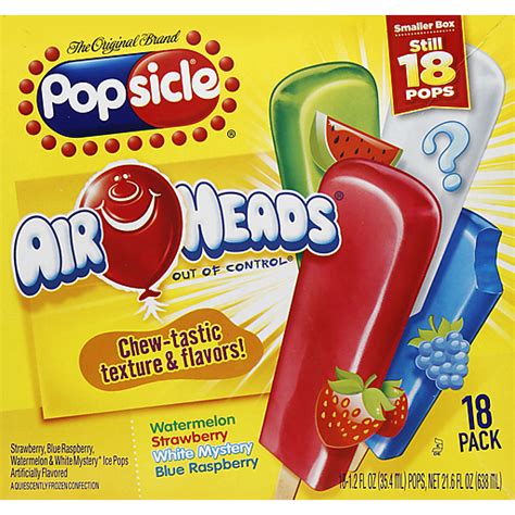 Popsicle Air Heads | Non-Dairy Ice Cream & Novelties | Martin's Super Markets