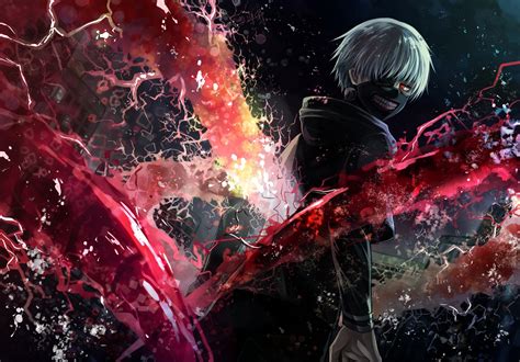 Kaneki’s Fury: Tokyo Ghoul HD Wallpaper by Xue Lian Yue