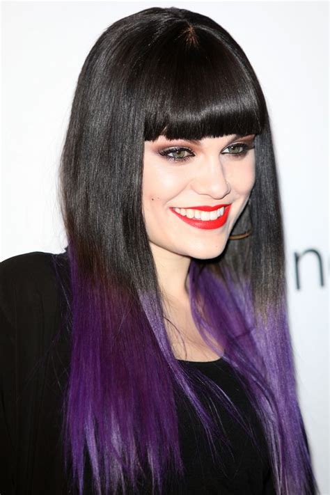 Black Celebrities With Purple Hair