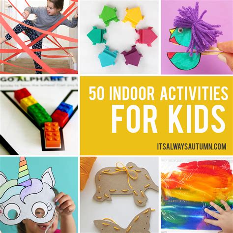 25 Unique Indoor Activities for Kids - Home, Family, Style and Art Ideas