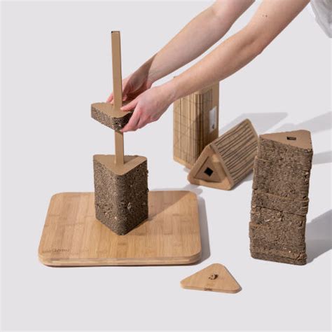 Refillable Cardboard Cat Scratching Post - Tall | Omlet