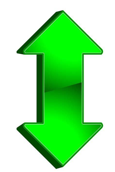 Green Up Arrow - ClipArt Best