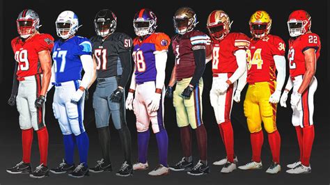 Usfl 2023 Team Uniforms - IMAGESEE