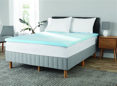 Mainstays 2" Gel Infused Memory Foam Mattress Topper, Twin - Walmart.com