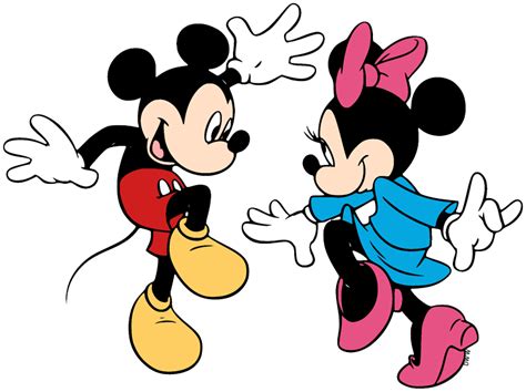 Mickey And Minnie Mouse Head Clip Art