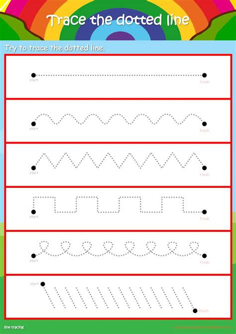 Curved Lines Worksheets For Preschool - Worksheet24