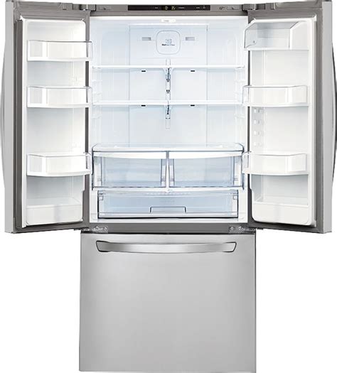 Best Buy: LG 21.6 Cu. Ft. French Door Refrigerator Stainless Steel LFC22770ST