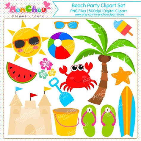 beach party clip art 20 free Cliparts | Download images on Clipground 2024