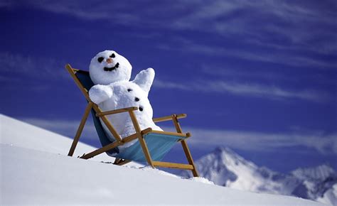 Winter Snowman Wallpaper - WallpaperSafari